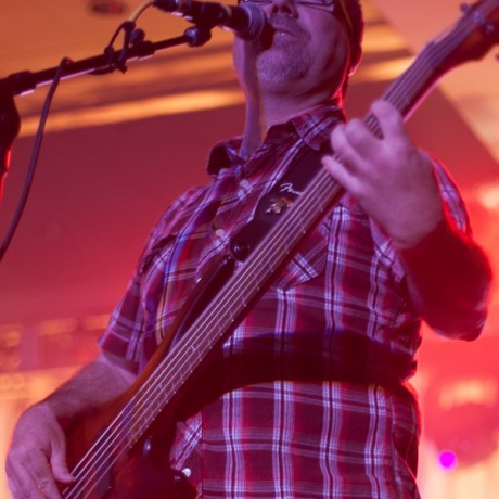 John layin’ down the groove